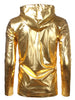 Metallic Color Hooded Tee
