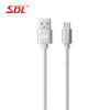 SDL Micro USB 2 in 1 Data Charging Cable - 1M