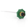 Outdoor Burner Double Side Gas Tube Valve Refill Adapter
