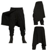 Orgshine Medieval Costume For Men Western Style Spliced Loose Pants