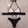 Low Cut Halter Ladder Bikini