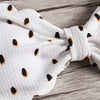 Scallop Trim Printed Bikini Set