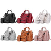 3pcs PU Leather Handbag Women Shoulder Bag Card Holder
