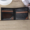 SMARTLB Men Genuine Leather Short Bluetooth Anti Lost / Theft Selfie Smart Wallet