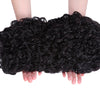 Fluffy Curly Long Lace Frontal Synthetic Wig