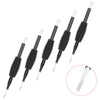 5pcs / Set U-pick Tattoo Needle Tube Silica Gel Grip with Tip RL / RS / F / M1 / M2