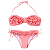 Halter Bikini with Ruffles