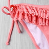 Halter Bikini with Ruffles