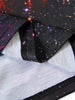 Colorful Galaxy Printed Short Sleeve T-shirt
