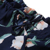 Spaghetti Strap Sleeveless Floral Print Women Maxi Dress