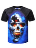 Skull Print Short Sleeve T-shirt
