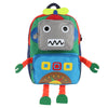 Cartoon Robot Shape Backpack School Bag for Children