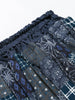 Vintage Floral Panel Pattern Jogger Pants