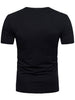 Round Collar Bottom Triangle T-shirt