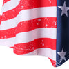 American Flag Print Tank Top
