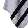 Two Tone Cutout Asymmetric Tank Top