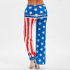 High Waisted American Flag Wide Leg Pants