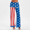High Waisted American Flag Wide Leg Pants