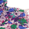 Floral Bowknot Print Maxi Flare Dress