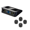 ZEEPIN C220 Car Solar Powered TPMS 4 External Sensors