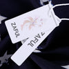 Lady Stripe Vintage Flag V-neck Ball Gown Sleeveless Dress