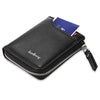 Baellerry Men Wallet Short Section Soft PU Leisure Folder Bag