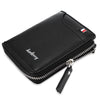 Baellerry Men Wallet Short Section Soft PU Leisure Folder Bag