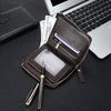 Baellerry Men Wallet Short Section Soft PU Leisure Folder Bag