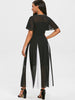 Hit Color See Thru Dress