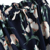 Spaghetti Strap Sleeveless Floral Print Women Maxi Dress