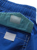 High Waist Drawstring Color Block Board Shorts