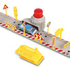 DIY Assembled Parking Lot Model Toy with Alloy Railcar