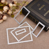 Wavy Border Metal Cutting Dies Set for DIY Photo Album Decoration