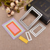 Wavy Border Metal Cutting Dies Set for DIY Photo Album Decoration