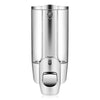 350ml Kitchen Bathroom Single Head Soap Dispenser with a Lock ABS Plastic Liquid Shampoo Vessel