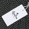 Off The Shoulder Polka Dot Floral Plus Size Women Maxi Dress