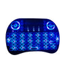 2.4GHz Wireless QWERTY Keyboard with Touchpad Mouse  -  ENGLISH  BLACK