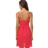 Knotted Cut Out Polka Dot Dress