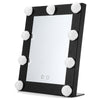 Table Model Square LED Portable Makeup Mirror
