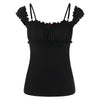 Empire Waist Ruffled T-shirt