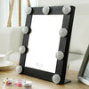 Table Model Square LED Portable Makeup Mirror