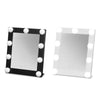 Table Model Square LED Portable Makeup Mirror