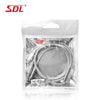 SDL 3 in 1 Micro USB + 8 Pin + Type-C  Charging Cable - 1M