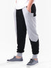 Pocket Design Narrow Feet Panel Pants