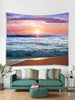 Sunset Beach Print Wall Hanging Tapestry