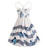 Sleeveless Butterfly Dress
