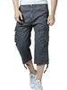 Pockets Drawstring Hem Cargo Pants