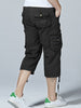 Pockets Drawstring Hem Cargo Pants