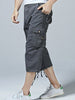 Pockets Drawstring Hem Cargo Pants