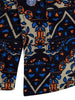 Ethnic Square Print Short Sleeve Breathable Shirt